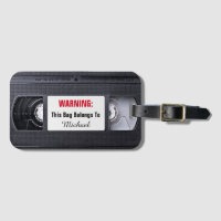 Retro Funny Vintage VHS Cassette Tape Old Fashion