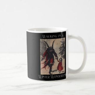 Retro Funny Walking In A Winter Wonderland Merry C Coffee Mug