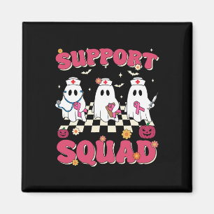 Retro Funny Western Dancing Skeleton Halloween Cow Magnet