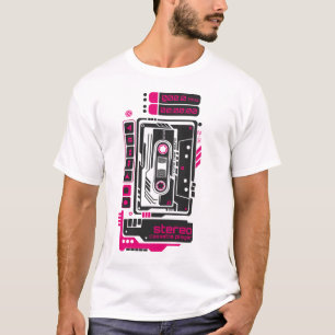 Retro Future Cassette Player T-Shirt