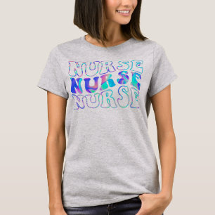 Retro Future Nurse Life For Registered Nurse T-Shirt