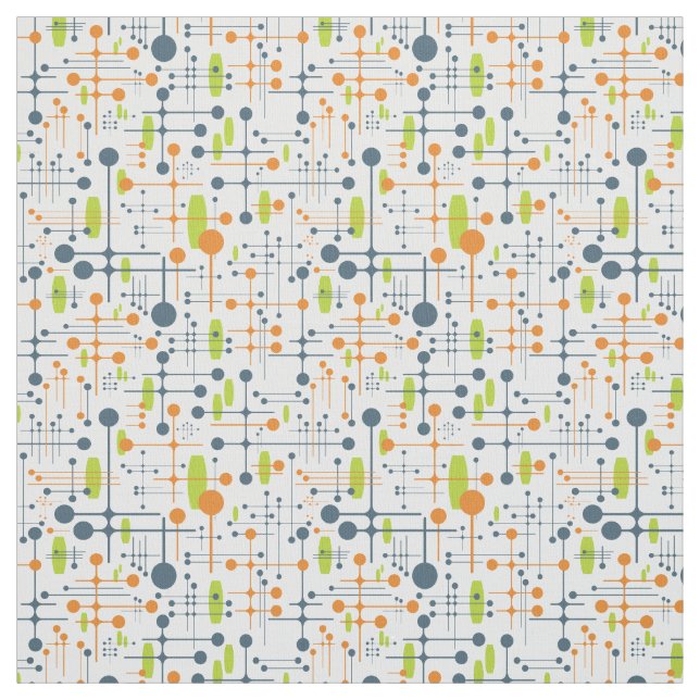 Retro Futuristic Fabric (Swatch)