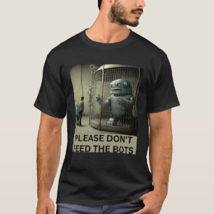 Retro futuristic Sci Fi Aesthetic Don t Feed the T-Shirt