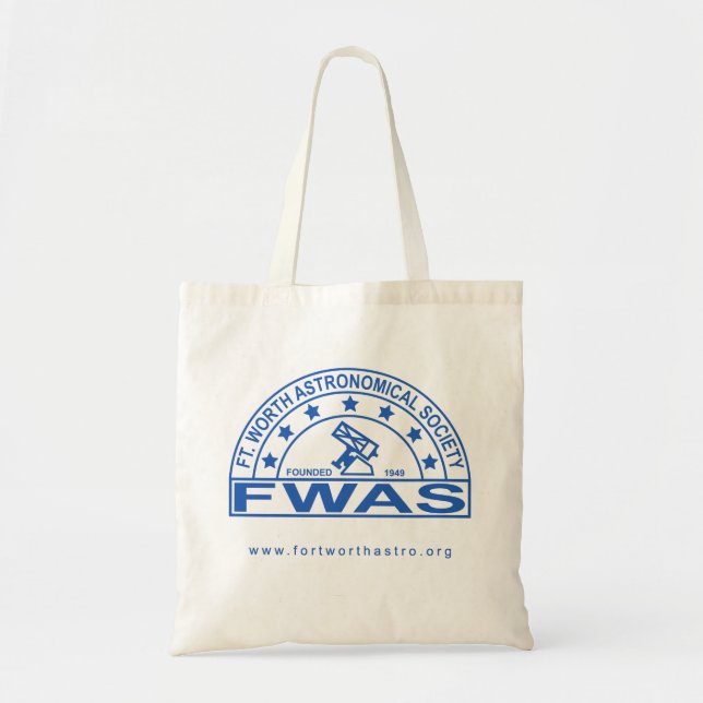 Retro FWAS Logo Budget Tote Bag (Front)