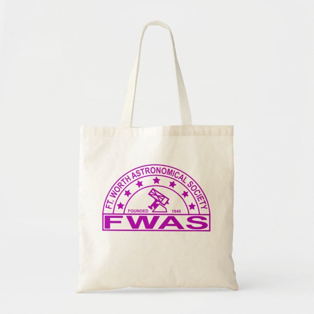 Retro FWAS Logo Budget Tote Bag (Front)