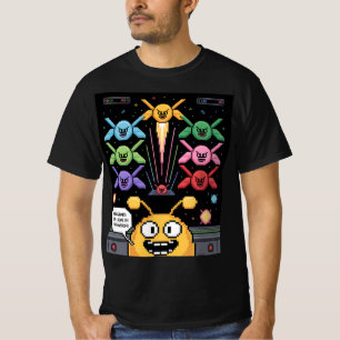 Retro Galaga Galagans T-Shirt - Bee-lieve in Forma