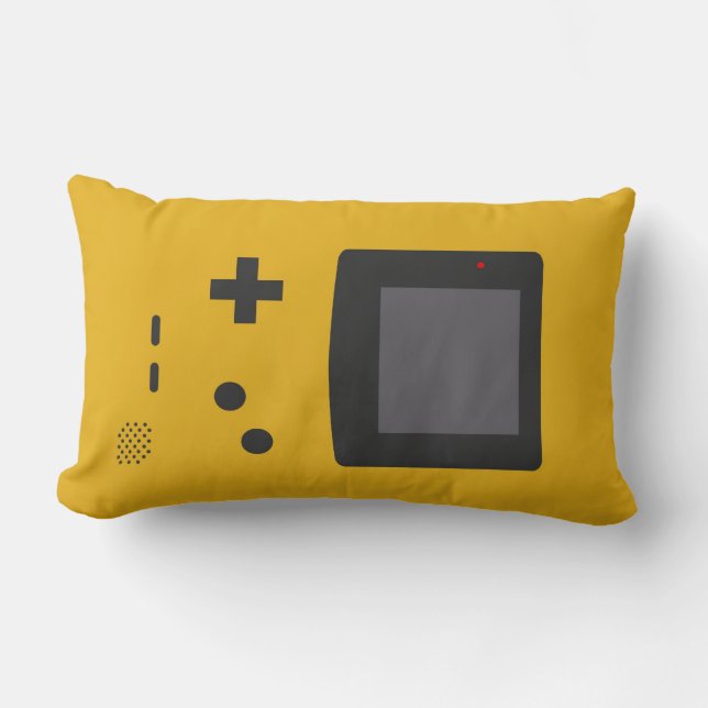 Retro game lumbar cushion (Front)
