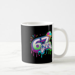 Retro Gamer 67 Design Style For Ice Cream & Gaming Coffee Mug