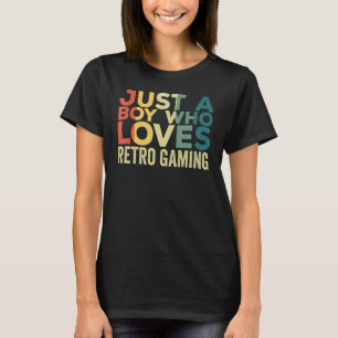 Retro Gamer Apparel Gaming Quote for Gamers for Me T-Shirt