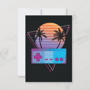 Retro Gamer Controller RSVP Card