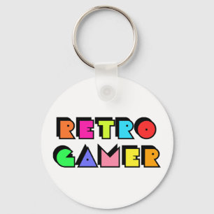 Retro Gamer Key Ring