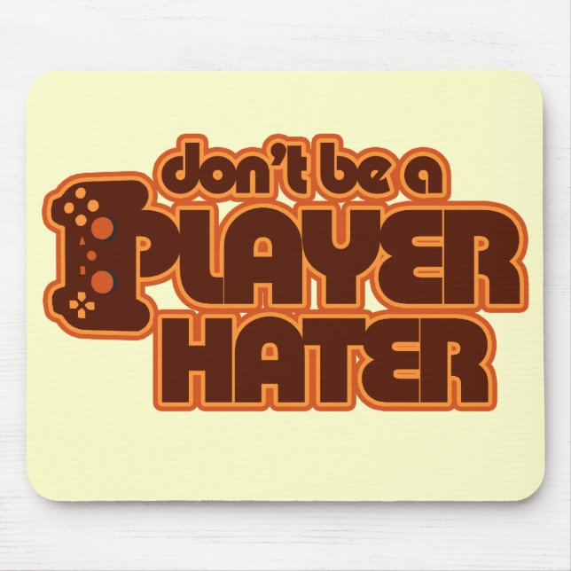Retro Gamer Mouse Pad (Front)