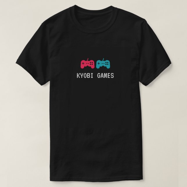 Retro Gamer’s Delight - KYOB! GAMES Classic T-Shirt (Design Front)