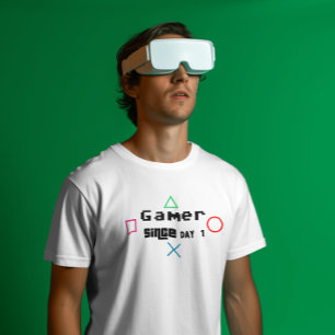 Retro Gamer since day one T-Shirt