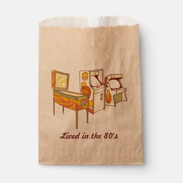 Retro Games Favour Bag (Front)