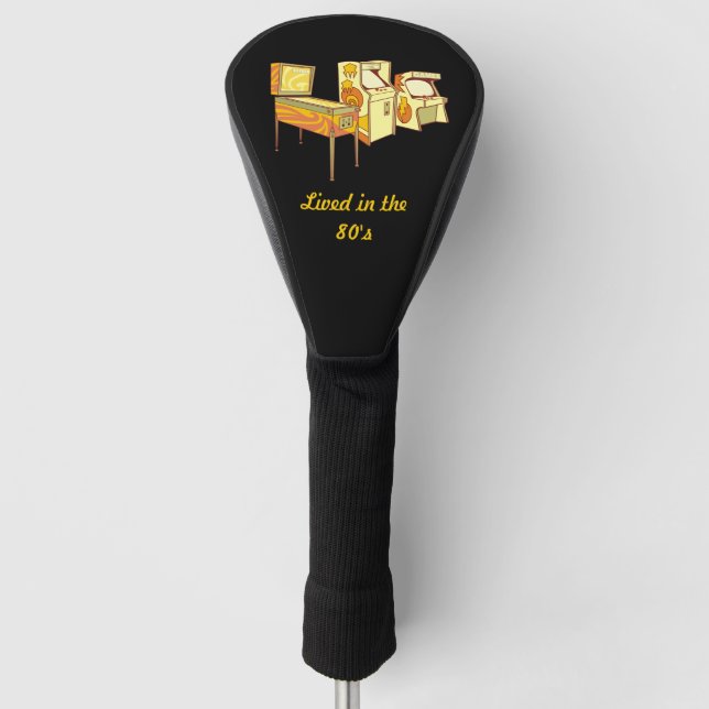 Retro Games Golf Head Cover (Front)