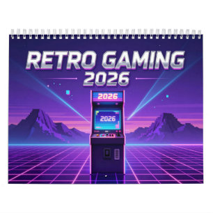 Retro Gaming 2026 Calendar