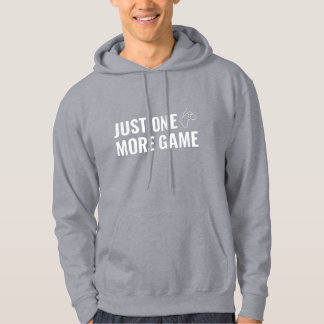 Retro Gaming Hoodie - Grey - Just One More Game
