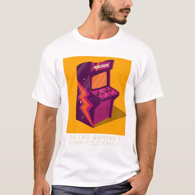 Retro Gaming T-Shirt (Front)