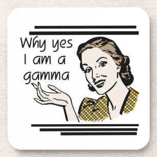 Retro Gamma Gifts Coaster