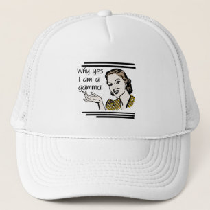 Retro Gamma Tshirts and Gifts Trucker Hat