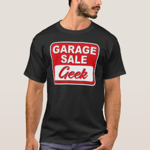Retro Garage Sale Geek Thrifting T-Shirt