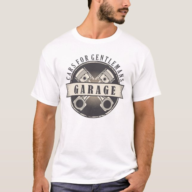 Retro Garage T-Shirt (Front)
