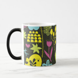 Retro Garden Birds Mug