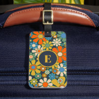 Retro Garden Cheerful Floral 60s 70s Personalised