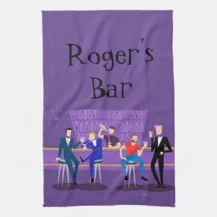 Retro Gay Bar Kitchen Towel