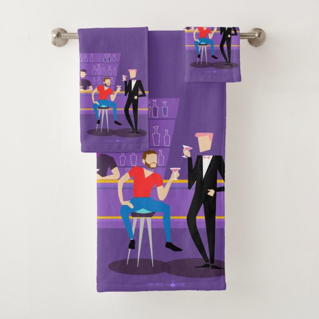 Retro Gay Bar Towel Set (Insitu)