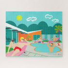 Retro Gay Pool Party Puzzle