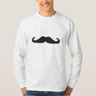 Retro gentelman moustaches hipsters tshirt