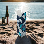 Retro Geo Wine Box<br><div class="desc">Let's pack the bottle or wine bottle gifts in a safe box that matches the theme of the party. When it comes to an adult party,  a wine bottle gift suits the fun mood.</div>