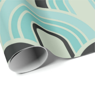 Retro Geometric Artistic Abstract Pattern #11 Wrapping Paper