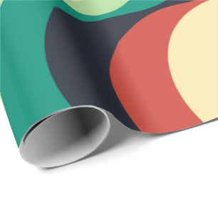 Retro Geometric Artistic Abstract Pattern #14 Wrapping Paper