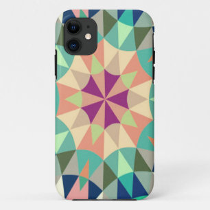 Retro Geometric iPhone 11 Case