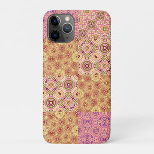 Retro Geometric Patchwork  iPhone 11 Pro Case