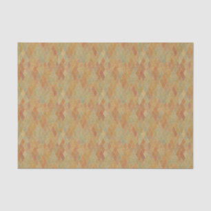 Retro geometric pattern 2 tissue paper