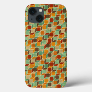 Retro geometric pattern 4 iPhone 13 case