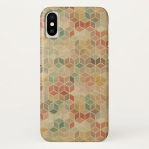 Retro geometric pattern 5 iPhone x case