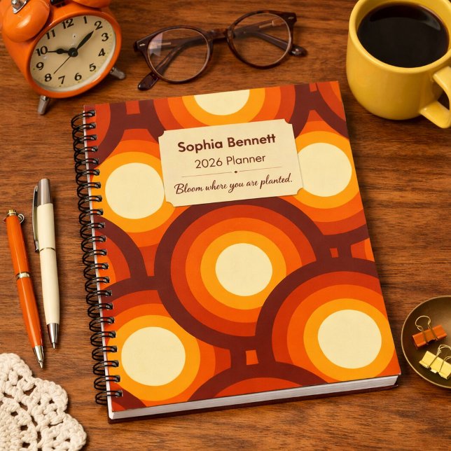 Retro Geometric Planner (Creator Uploaded)