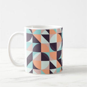 Retro geometric, seamless vintage background coffee mug