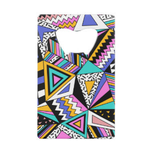 Retro Geometric Shapes: Colourful Vintage.