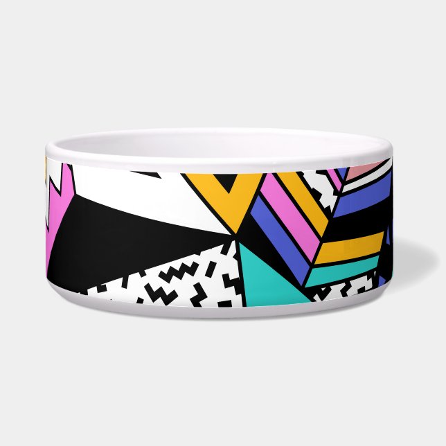 Retro Geometric Shapes: Colourful Vintage. (Front)