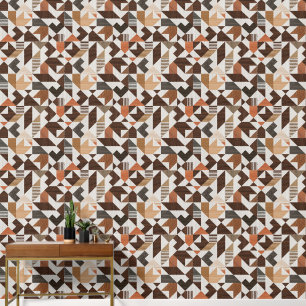 Retro Geometric Wallpaper