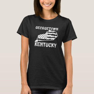 Retro Georgetown KY Kentucky City Apparel Souvenir T-Shirt