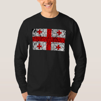 Retro Georgia Flag Country Independence Men Women T-Shirt