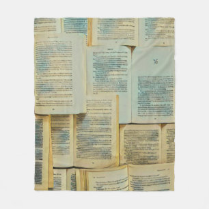 Retro gifts for readers 2022 fleece blanket