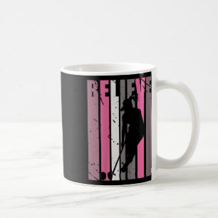 Retro Girls Field Hockey Player Coach Hockey Queen Coffee Mug